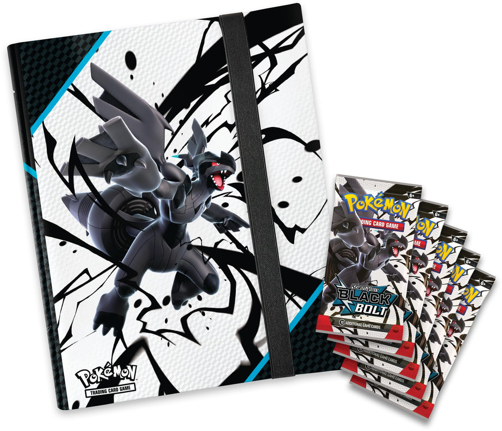 Pokemon TCG Scarlet & Violet 10.5 Black Bolt Binder Box - 4