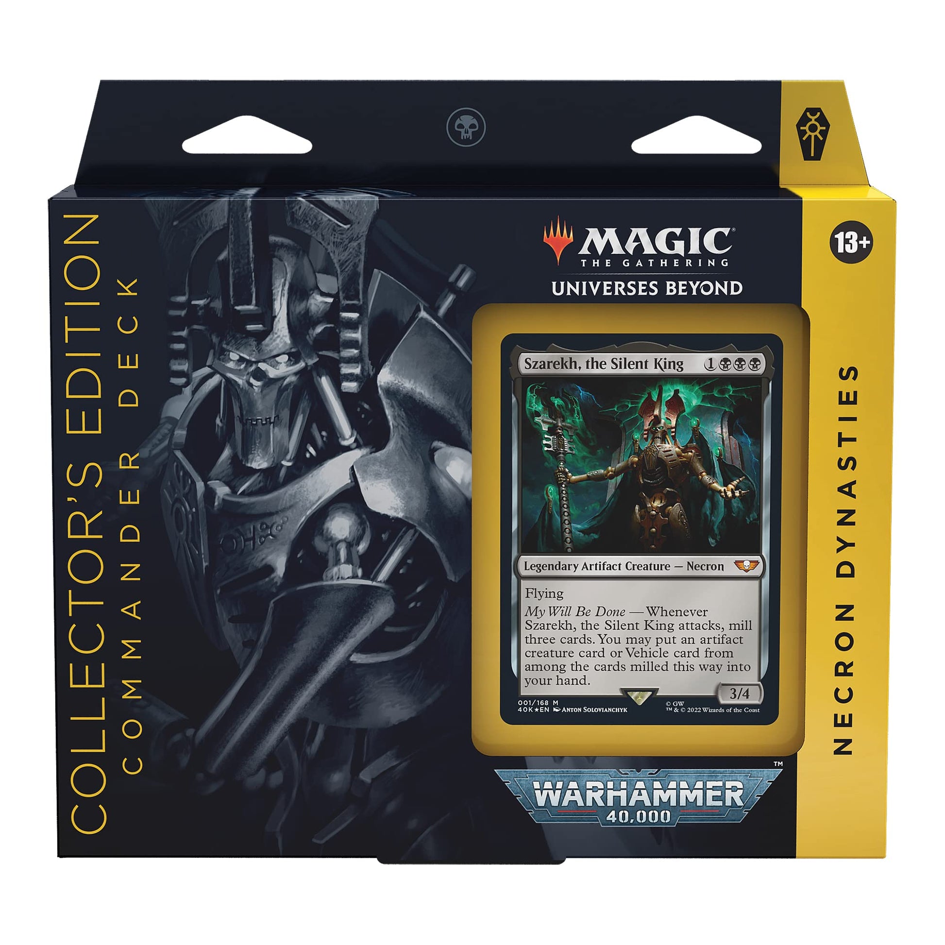 Magic: The Gathering Universes Beyond Warhammer 40,000 Collector’s Edition Commander Deck Bundle – Includes all 4 Decks - 4
