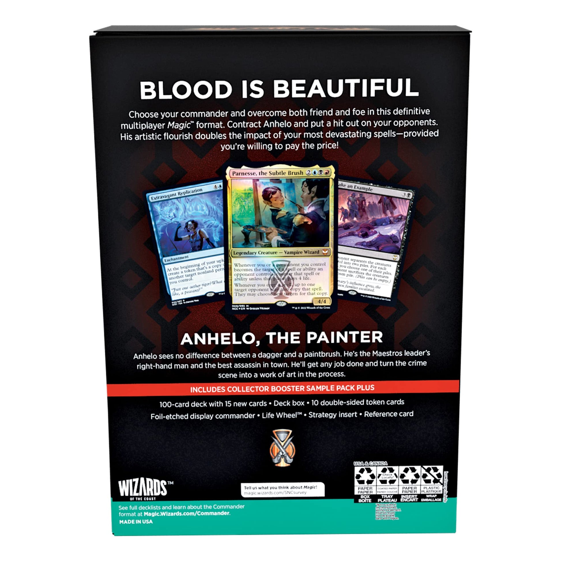 Magic: The Gathering Streets of New Capenna Commander Deck – Maestros Massacre + Collector Booster Sample Pack - 2