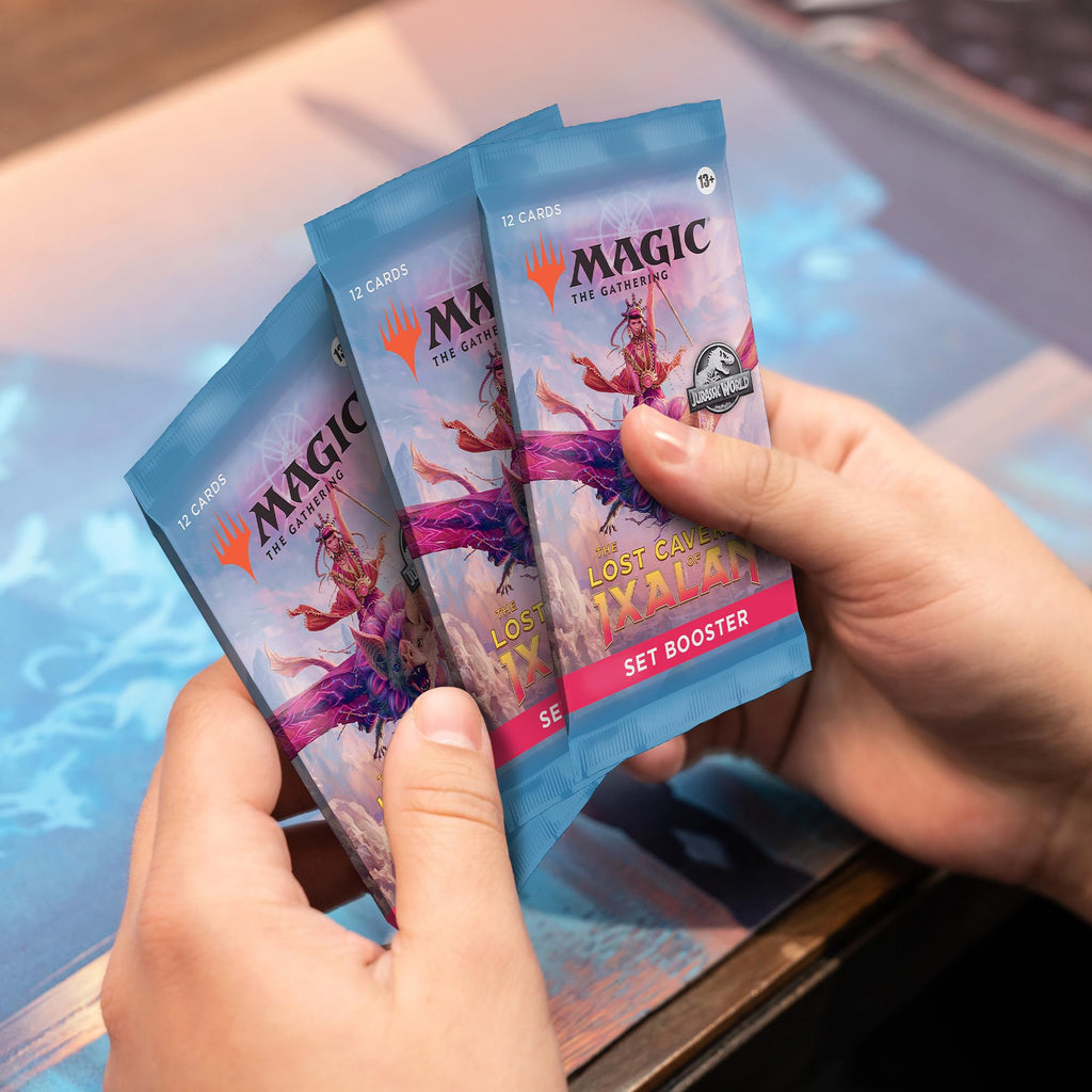Magic: The Gathering The Lost Caverns of Ixalan Bundle - 8 Set Boosters + Accessories - 2