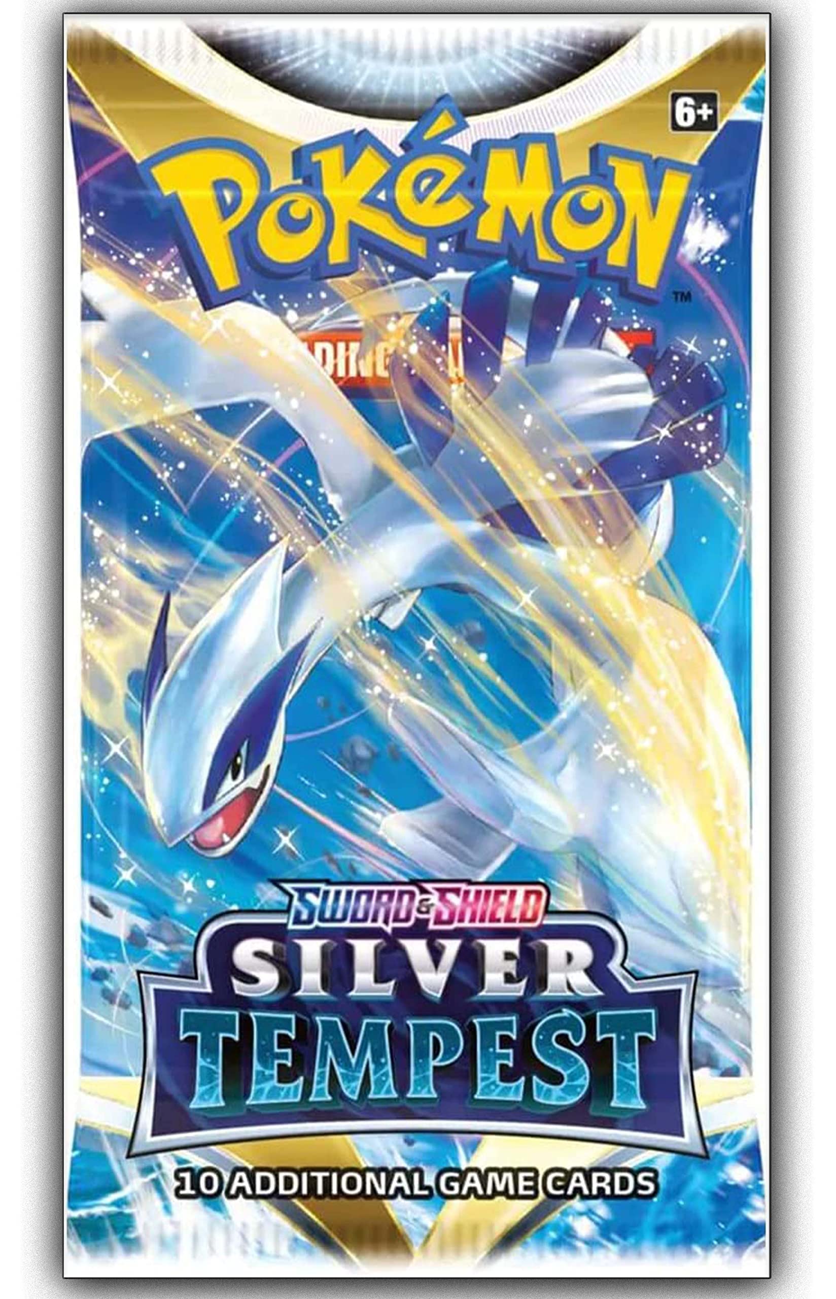8 Packs Pokemon TCG: Sword & Shield Silver Tempest Booster Pack - 10 Cards - 5