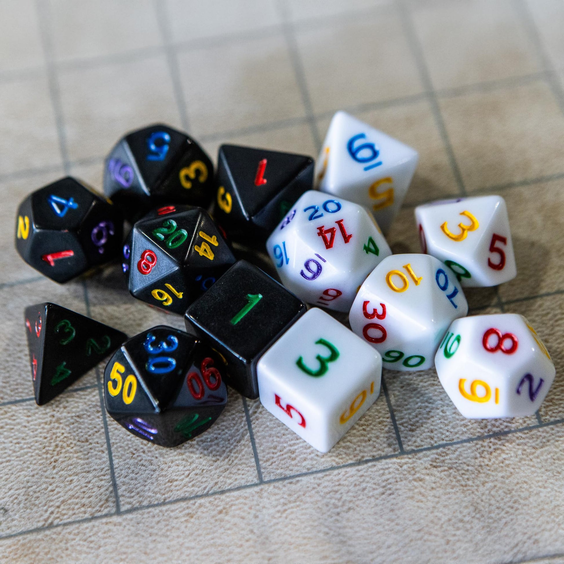 1985 Games Mystery Dice, DND Dice Set of 7 Polyhedral Dice, Wide Range of Patterns, Gaming Dice, Suitable for Role Playing, Table Games (Mystery Pack of 1) - 3