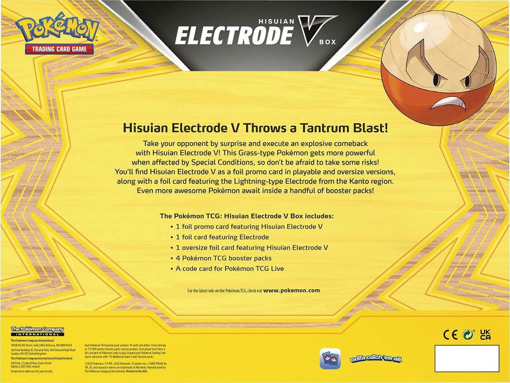 Pokemon TCG: Hisuian Electrode V Box - 7