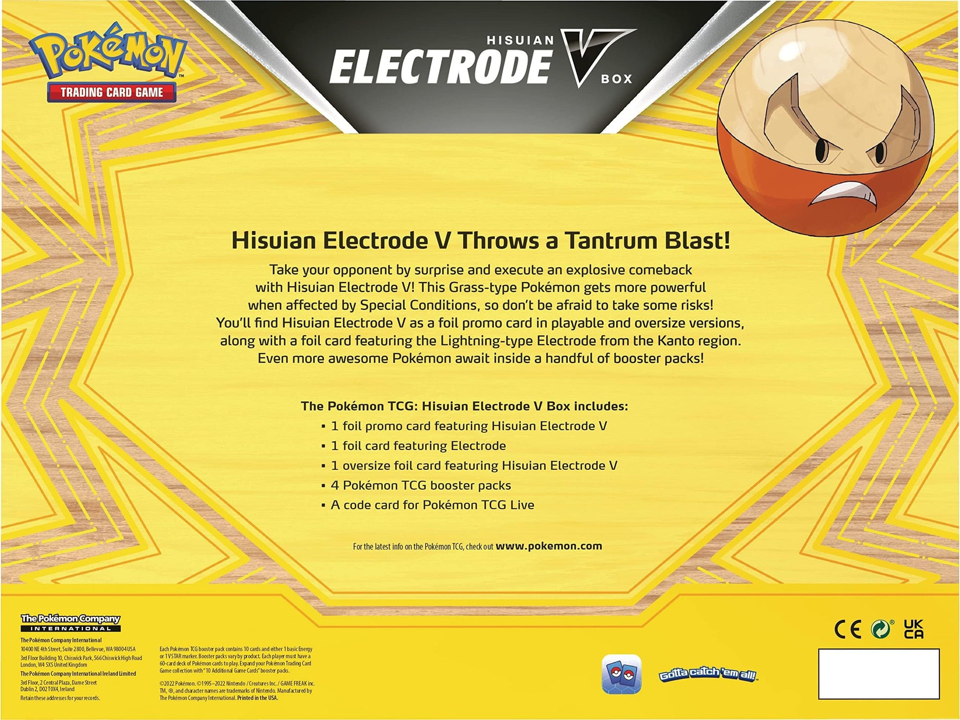 Pokemon TCG: Hisuian Electrode V Box - 7
