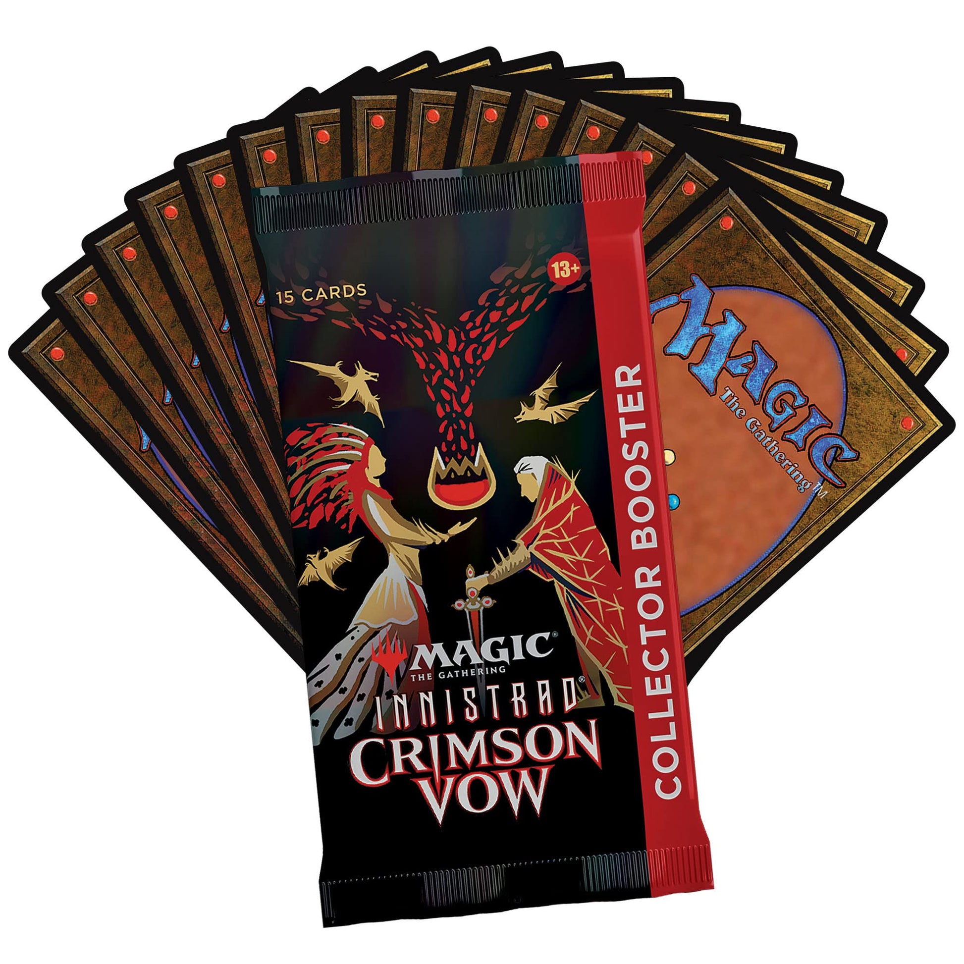 Magic: The Gathering Innistrad: Crimson Vow Collector Booster | 15 Magic Cards - 4