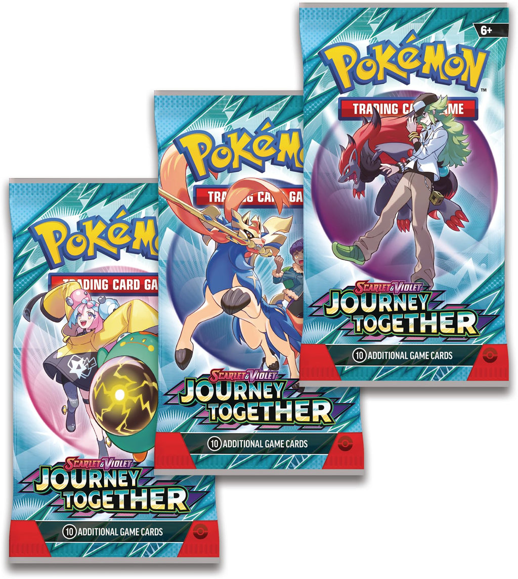 Pokemon TCG: Scarlet & Violet — Journey Together Three-Booster Blister - Scrafty - 2