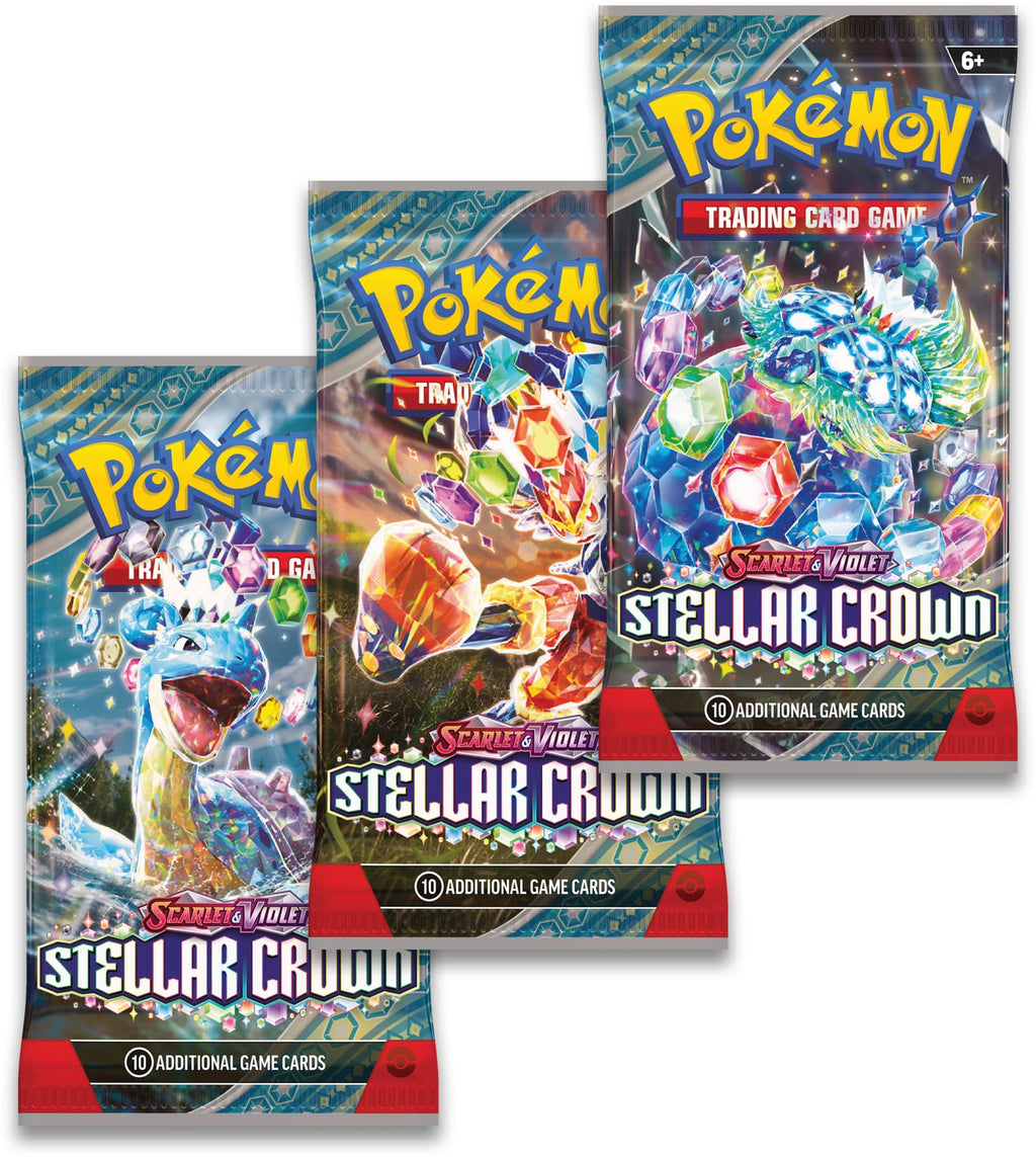Pokemon Scarlet and Violet Stellar Crown 3-Pack Blister - Tinkaton - 2