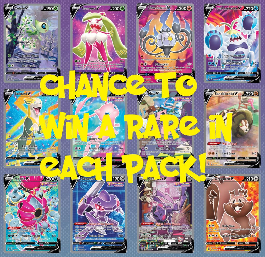 Pokemon TCG: Sword & Shield Fusion Strike 4 Booster Packs - 3