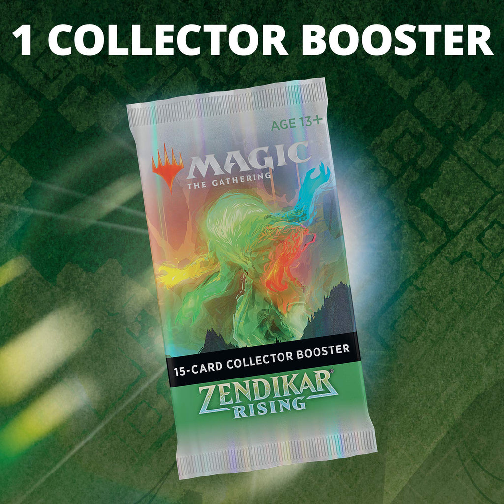 Magic: The Gathering Zendikar Rising Gift Bundle | 10 Draft Booster Packs | 1 Collector Booster | Accessories - 6
