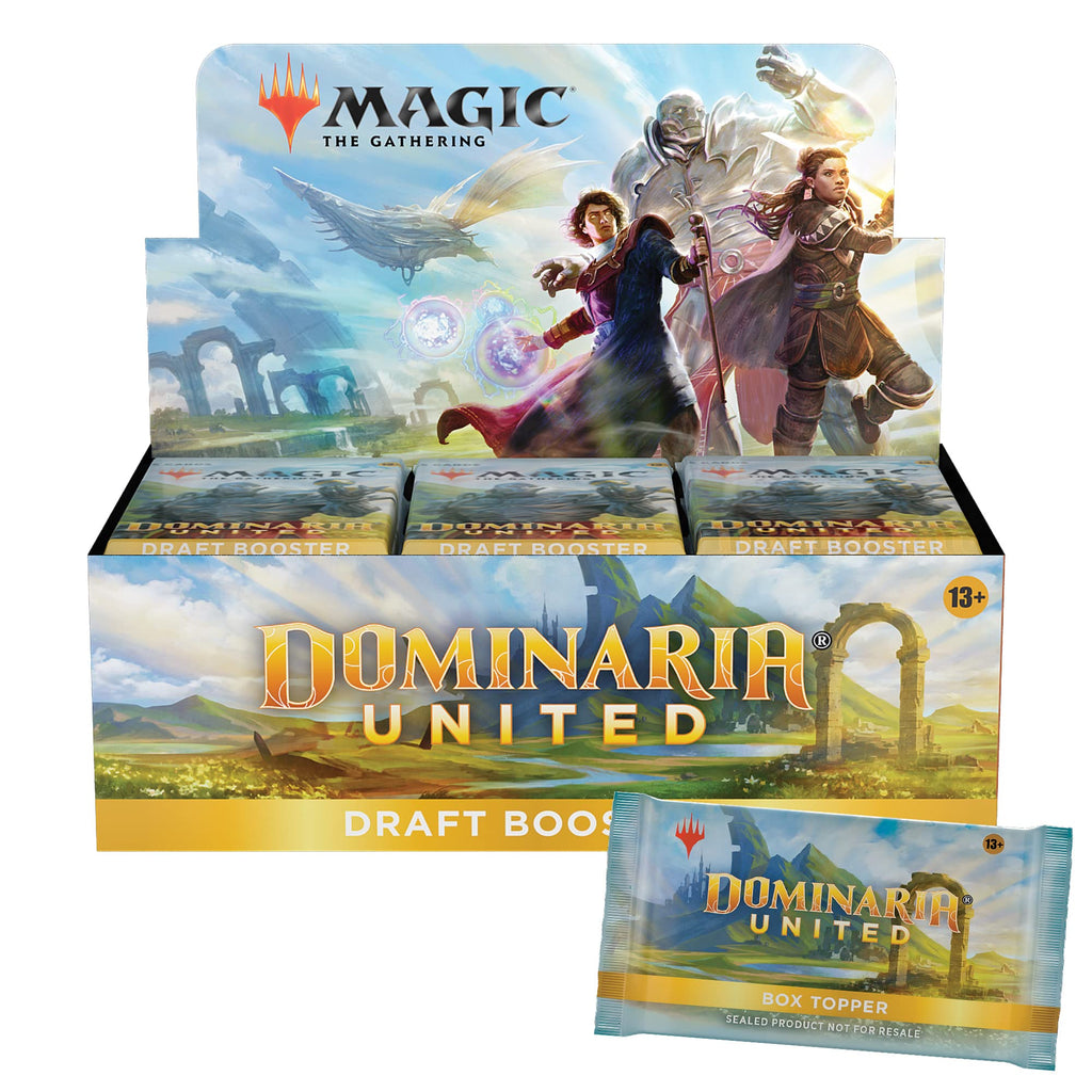 Magic: The Gathering Dominaria United Draft Booster Box | 36 Packs + Box Topper Card (541 Magic Cards) - 2