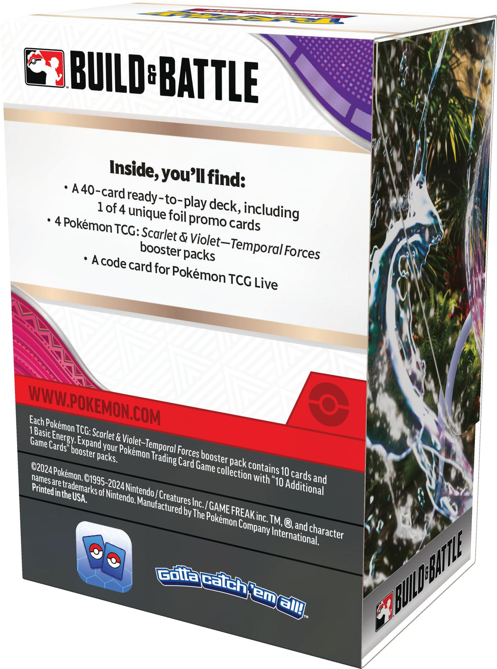Pokemon TCG: Scarlet and Violet: Temporal Forces: Build & Battle Box - 2