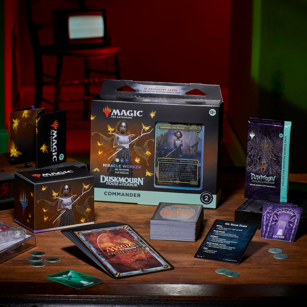 Magic: The Gathering Duskmourn: House of Horror Commander Deck - Miracle Worker - 6