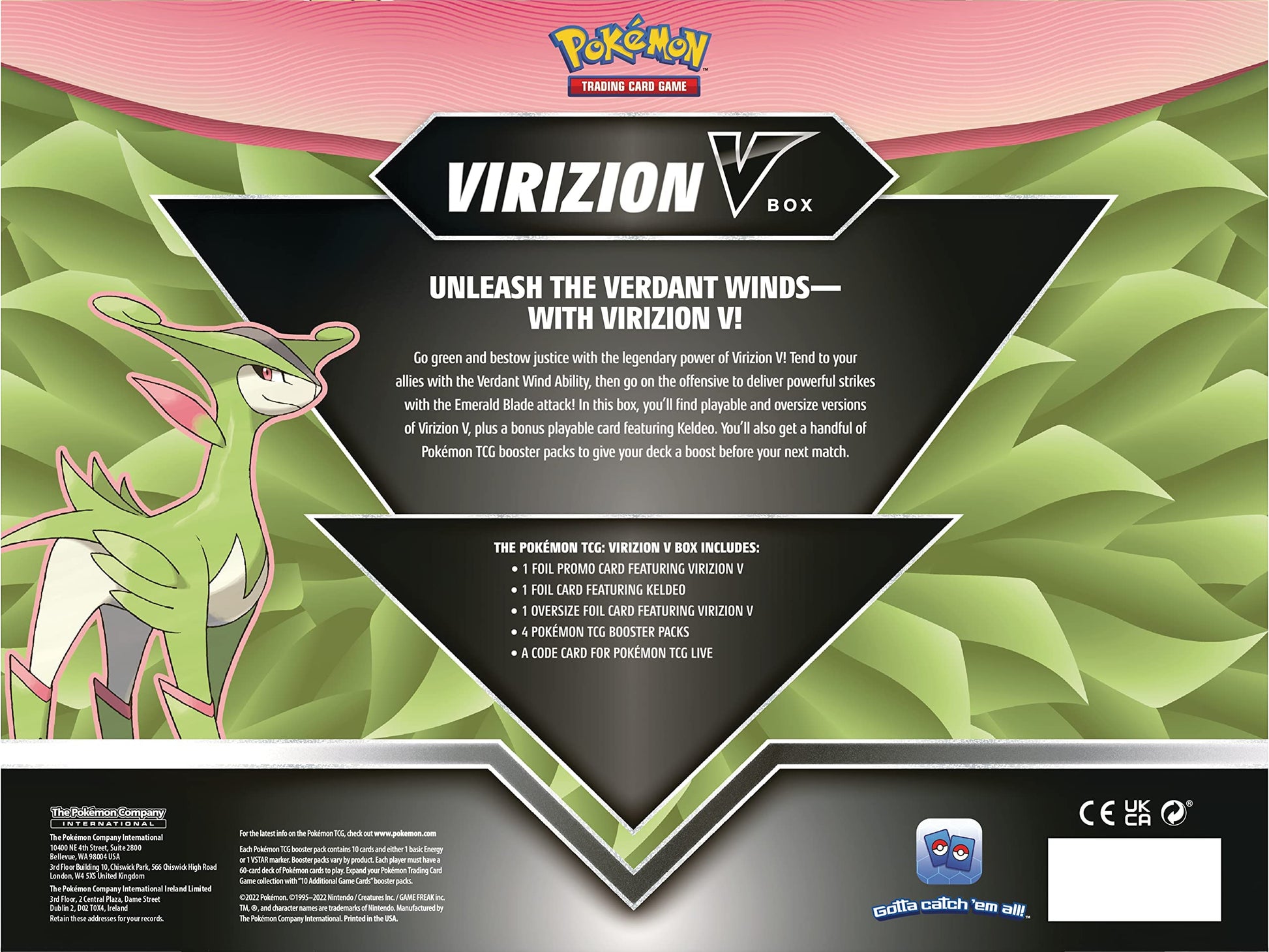 Pokemon TCG: Virizion V Box - 3