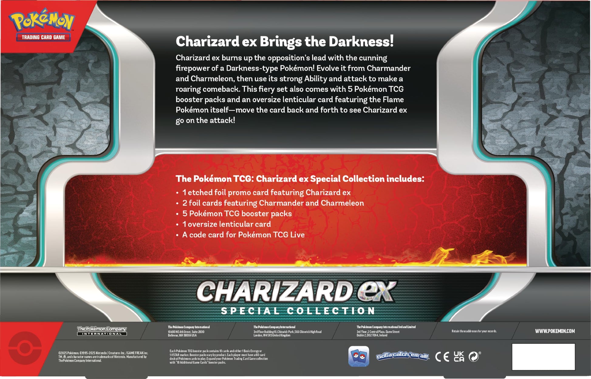 Pokemon TCG: Charizard ex Special Collection - 5 Packs, Promos - 2