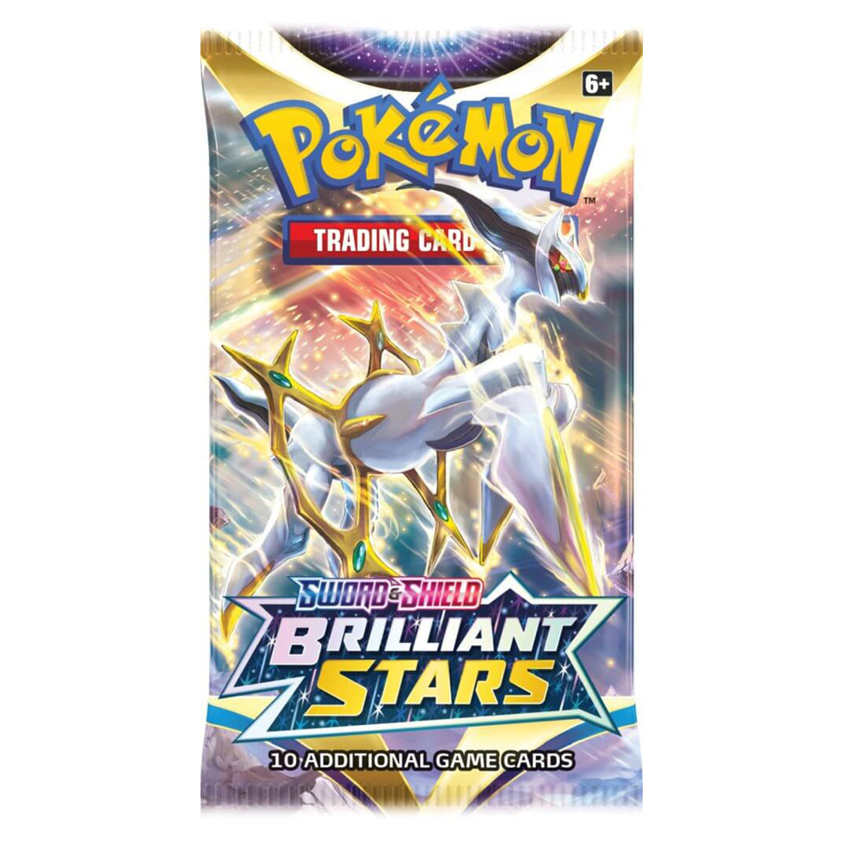 POKEMON Brilliant Stars Single Booster Pack - Trading Card Games