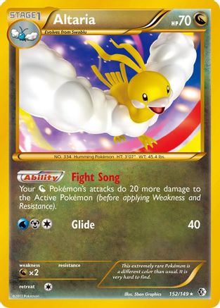 Altaria 152/149 - Boundaries Crossed Holofoil - Single Cards