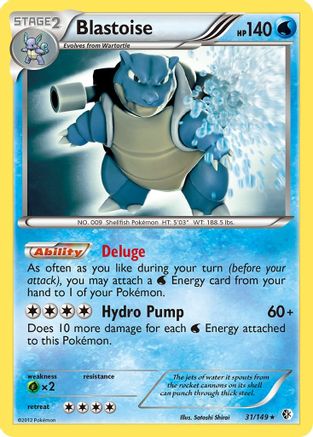 Blastoise 31/149 - Boundaries Crossed Reverse Holofoil - Single Cards
