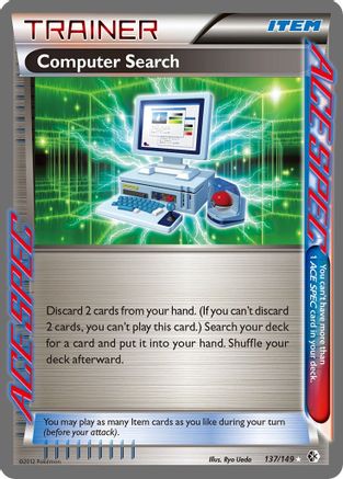 Computer Search 137/149 - Boundaries Crossed Holofoil - Single Cards