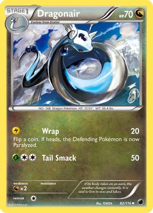 Dragonair 82/116 - Plasma Freeze Reverse Holofoil - Single Cards