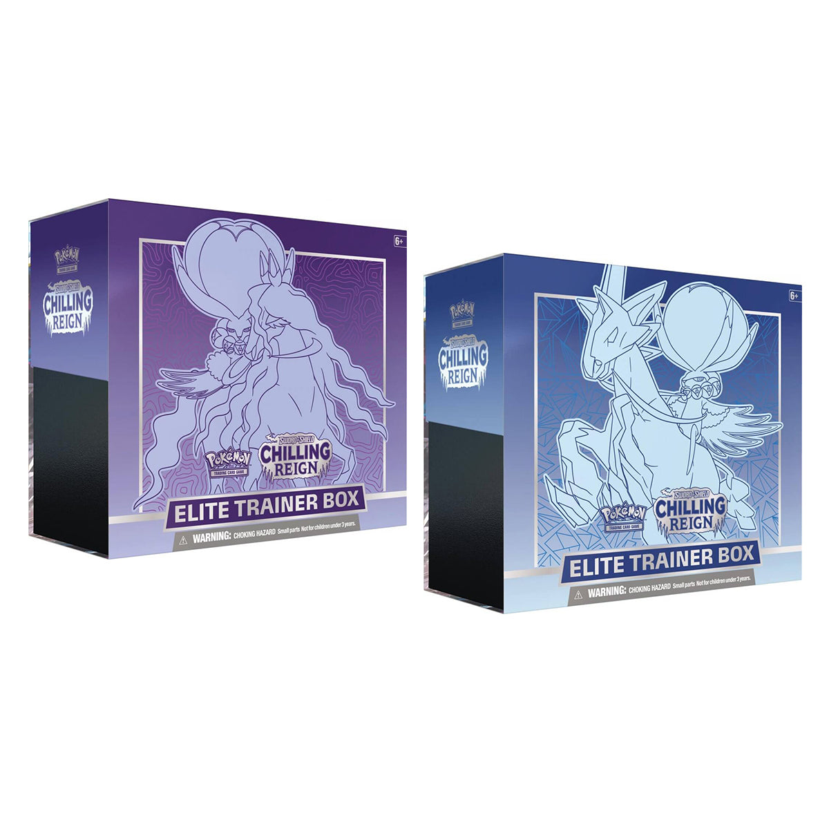 POKEMON Chilling Reign Elite Trainer Boxes (Pair) - Trading Card Games