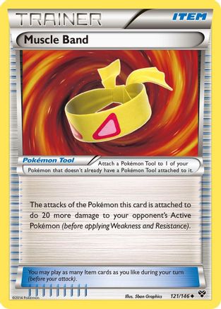 Muscle Band 121/146 - XY - Single Cards
