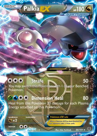 Palkia-EX 66/101 - Plasma Blast Holofoil - Single Cards
