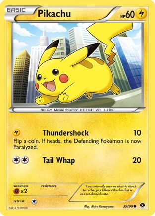 Pikachu 39/99 - Next Destinies - Single Cards