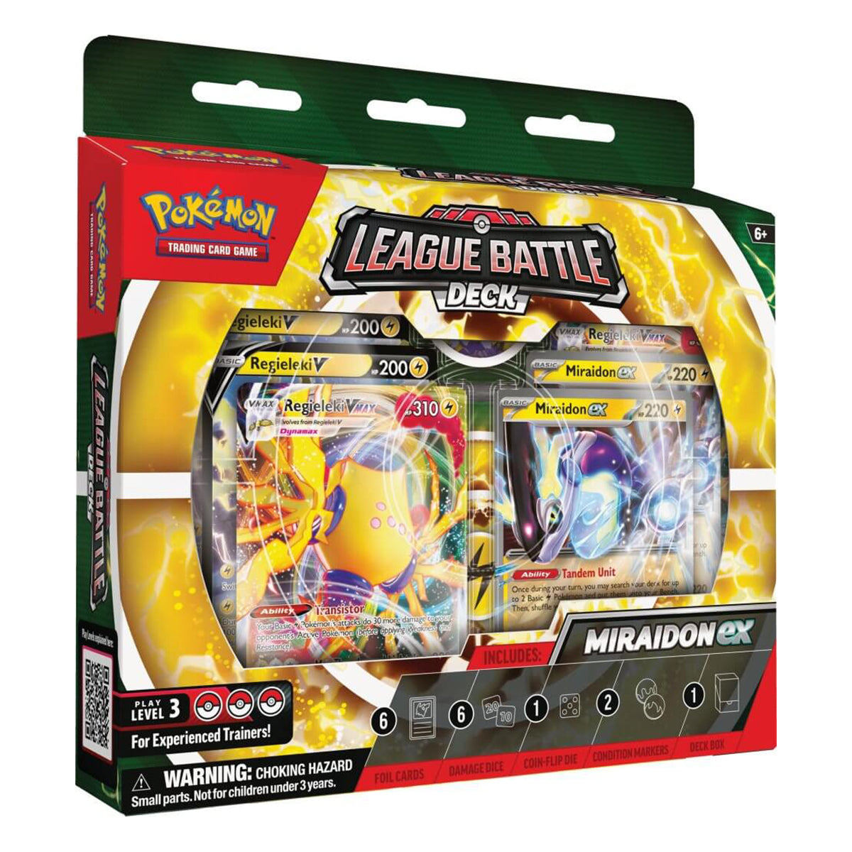 League Battle Deck: Miraidon ex POKEMON TCG - Trading Card Games