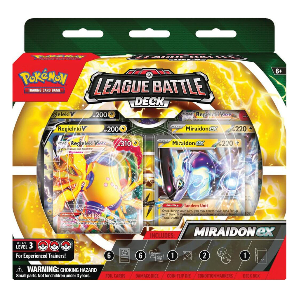 League Battle Deck: Miraidon ex POKEMON TCG - Trading Card Games - 2