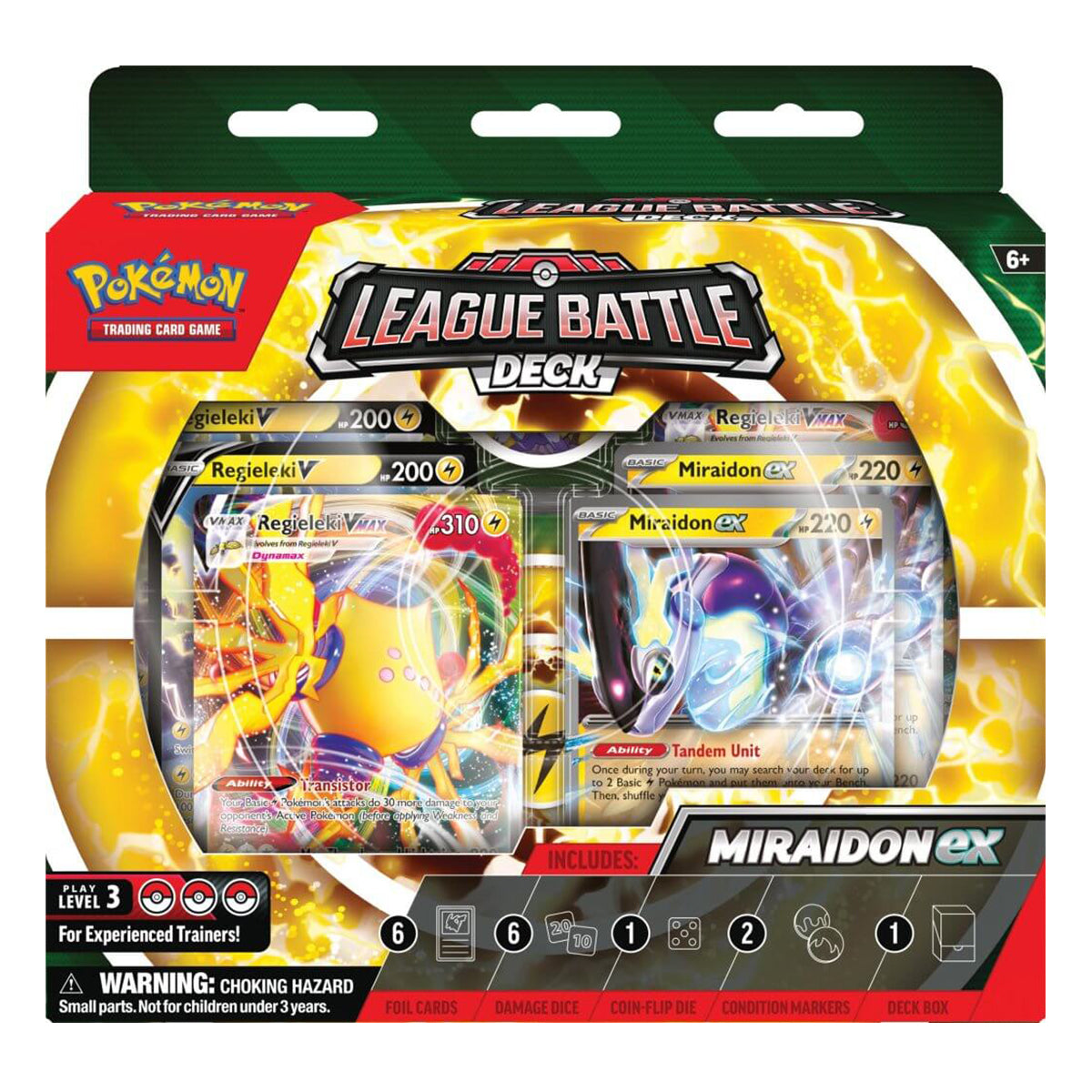League Battle Deck: Miraidon ex POKEMON TCG - Trading Card Games - 2