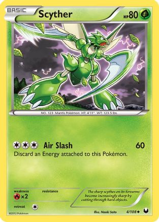 Scyther 4/108 - Dark Explorers - Single Cards