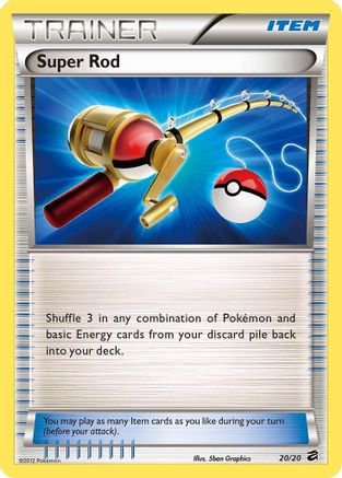Super Rod 20/20 - Dragon Vault Holofoil - Single Cards