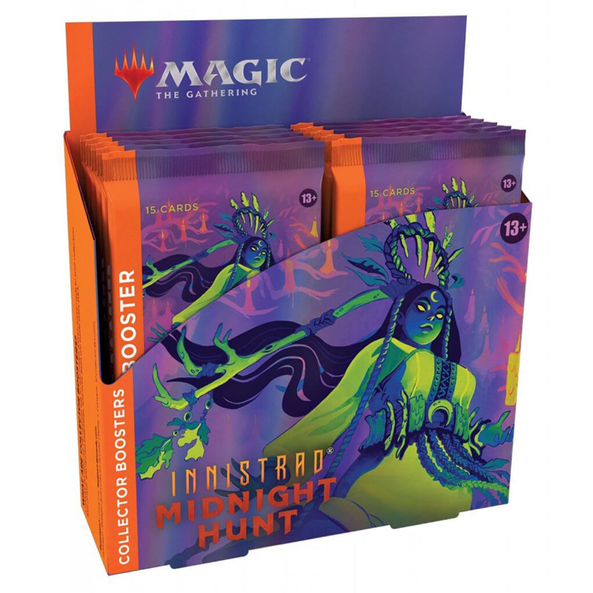 Magic Innistrad Midnight Hunt Collector Booster Box MTG - Trading Card Games