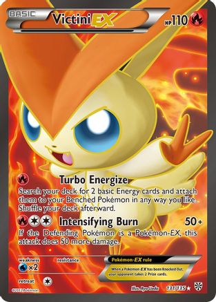 Victini-EX 131/135 - Plasma Storm Holofoil - Single Cards