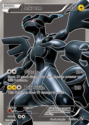 Zekrom 114/114 - Black & White Holofoil - Single Cards