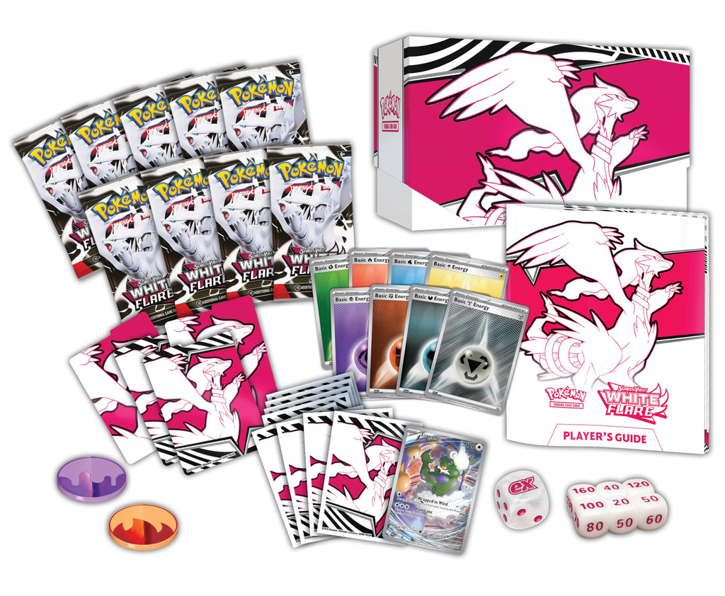 Pokemon TCG Scarlet & Violet 10.5 White Flare Elite Trainer Box - 7