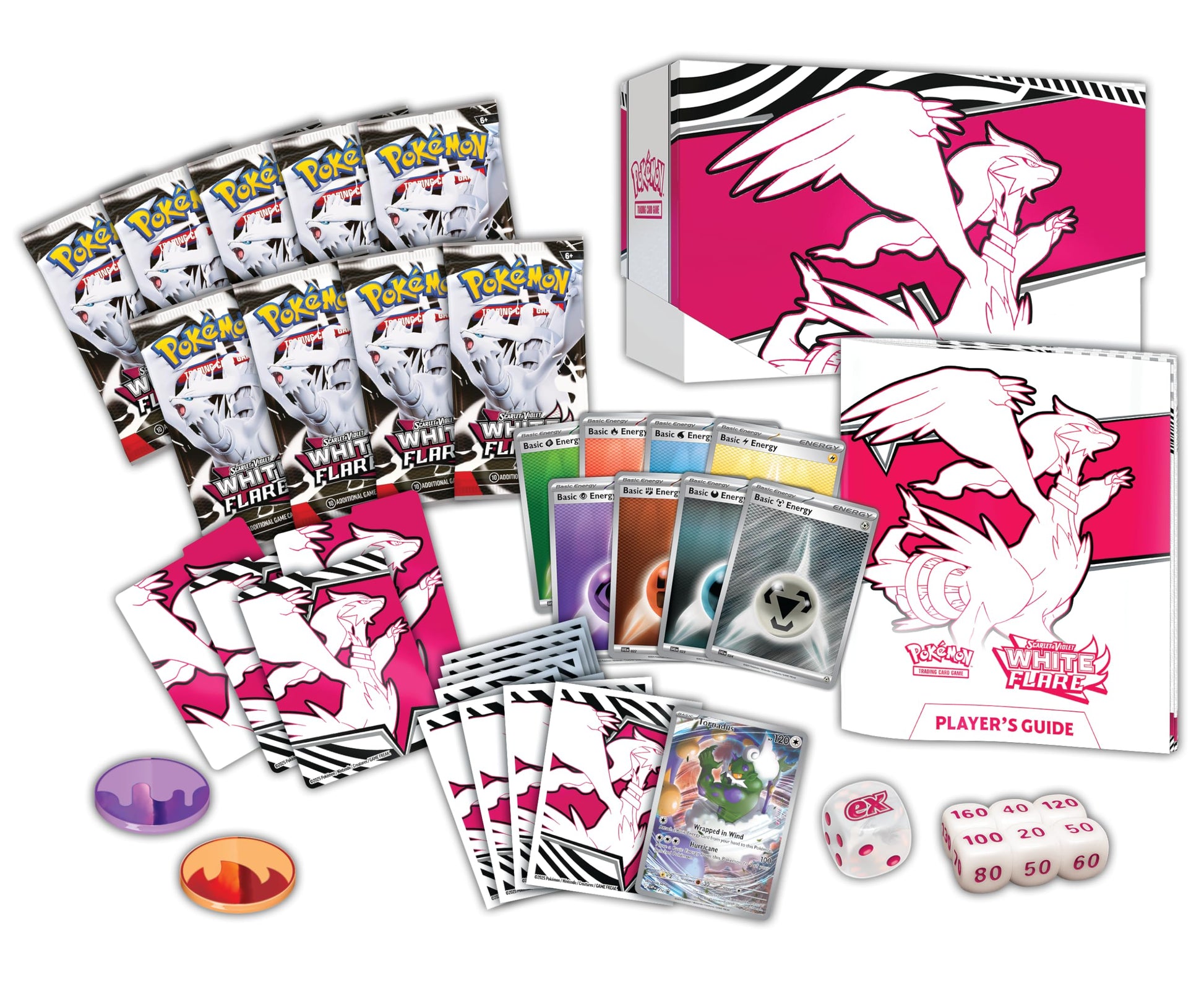 Pokemon TCG Scarlet & Violet 10.5 White Flare Elite Trainer Box - 7
