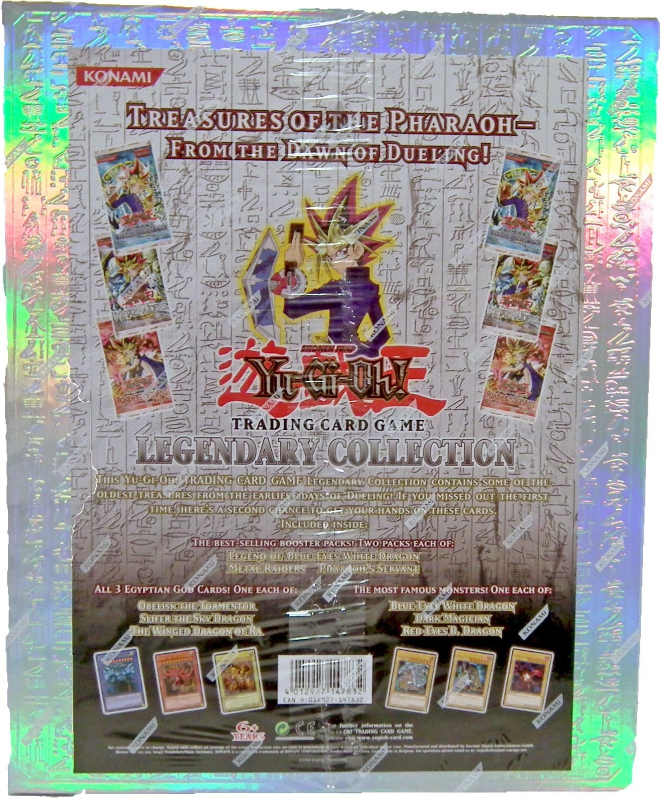 Yu-Gi-Oh Legendary Collection 10th Anniversary Special Pack with Egyptian-Style 3-Ring Binder - 2