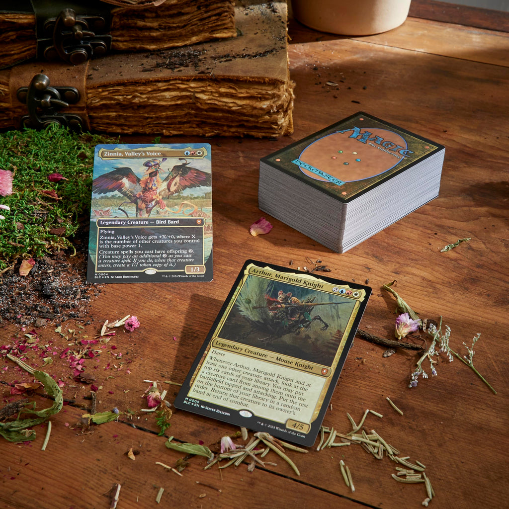 Magic: The Gathering Bloomburrow Commander Deck - Family Matters (100-Card Deck, 2-Card Collector Booster Sample Pack + Accessories) - 5