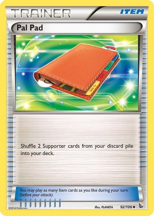Pal Pad 92/106 - Flashfire Reverse Holofoil - Single Cards