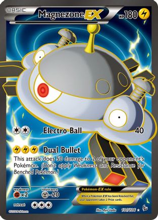 Magnezone-EX 101/106 - Flashfire Holofoil - Single Cards
