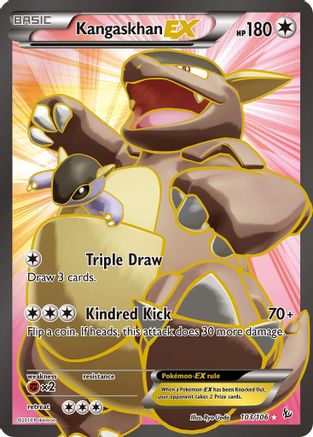 Kangaskhan-EX 103/106 - Flashfire Holofoil - Single Cards