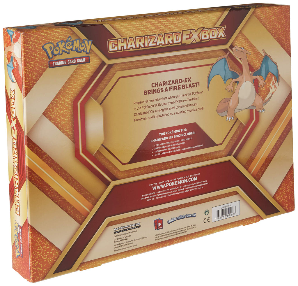 Pokemon Cards TCG: Charizard EX Box Fire Blast Card Game, Multicolor - 4