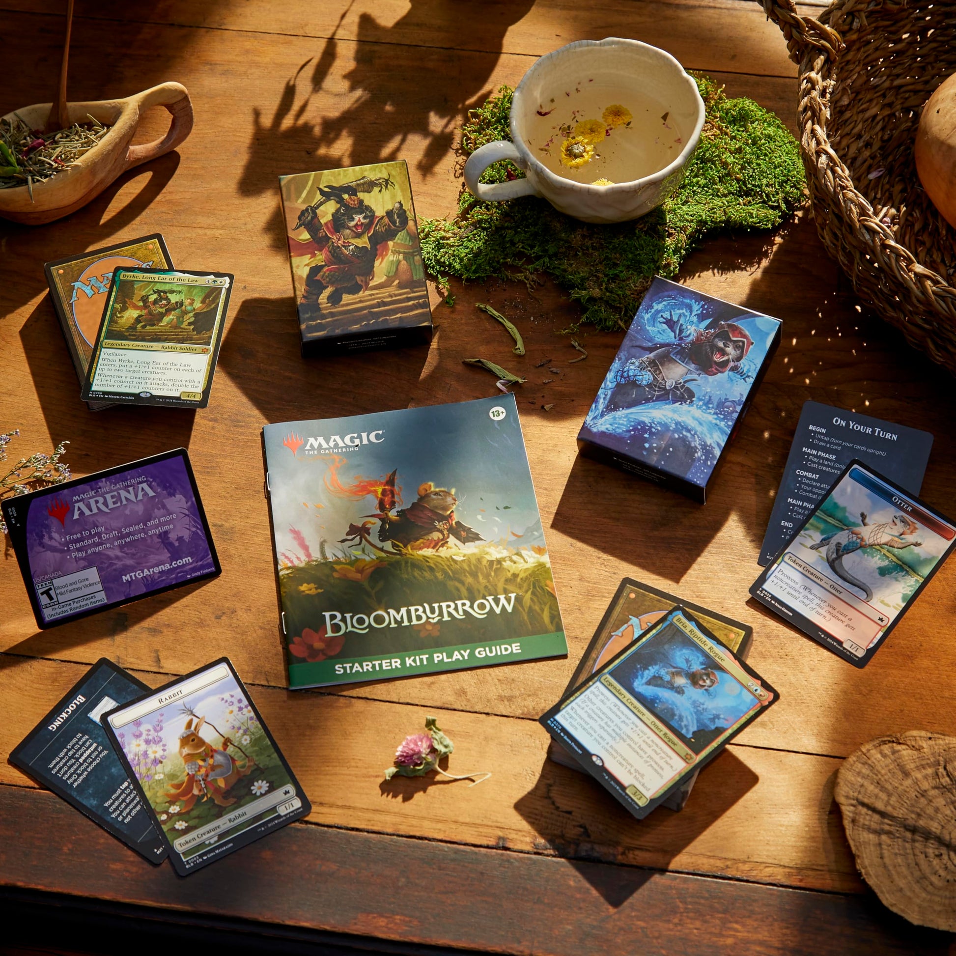 Magic: The Gathering - Bloomburrow Starter Kit | Learn to Play Magic with 2 Bloomburrow-Themed Decks | 2 Player Collectible Card Game for Ages 13+ - 6