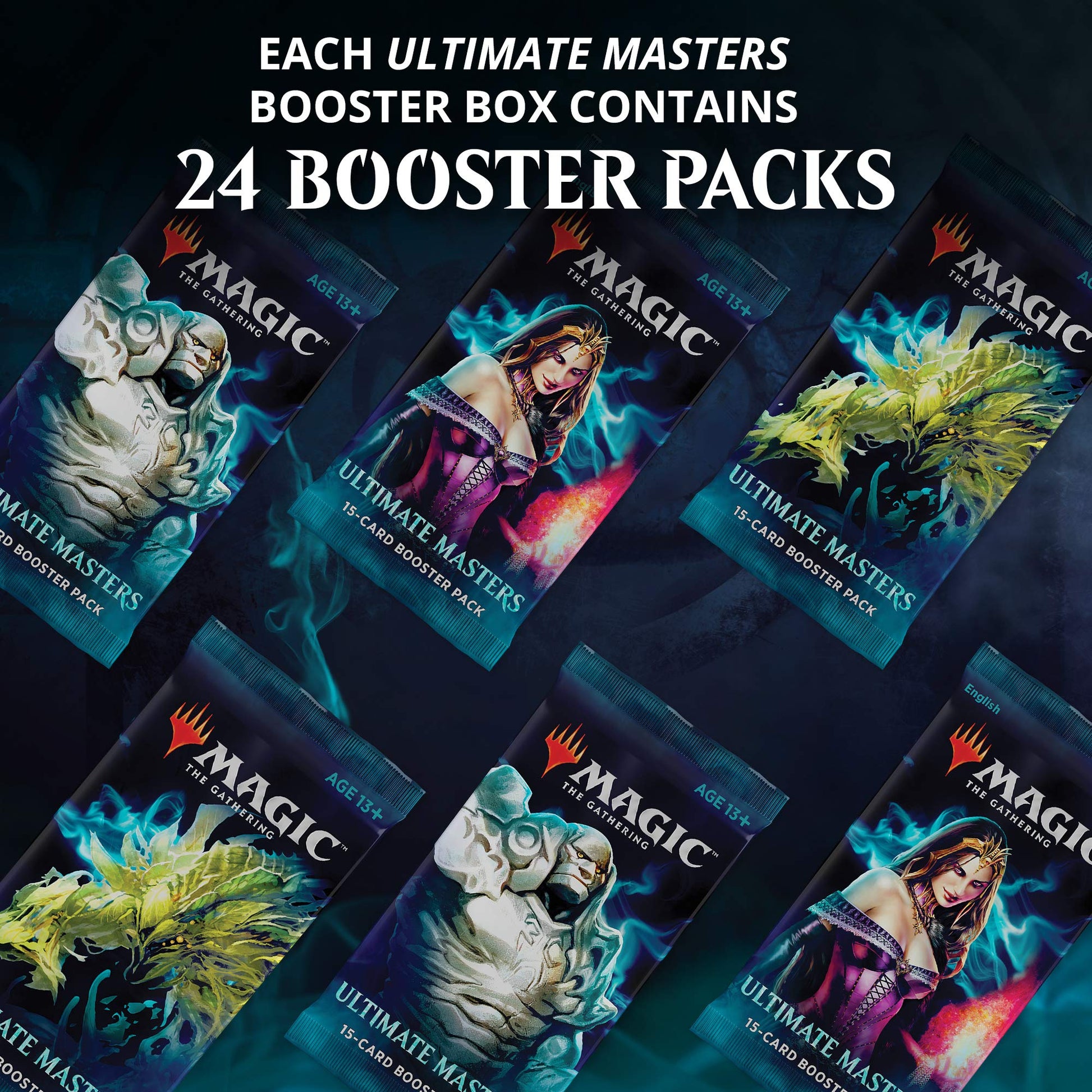 Magic: The Gathering Ultimate Masters Booster Box | 24 Booster Packs (360 Cards) | 1 Special Box-Topper Card - 4