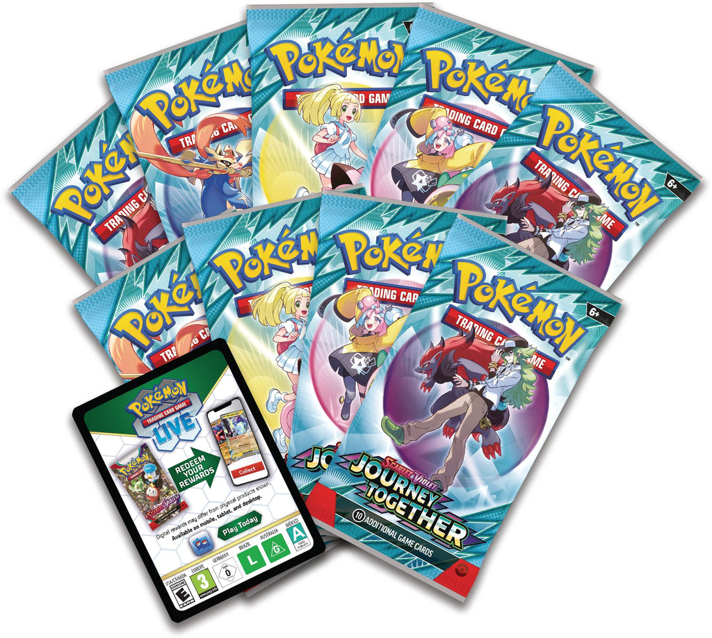 Pokemon TCG: Scarlet & Violet—Journey Together Elite Trainer Box - 7