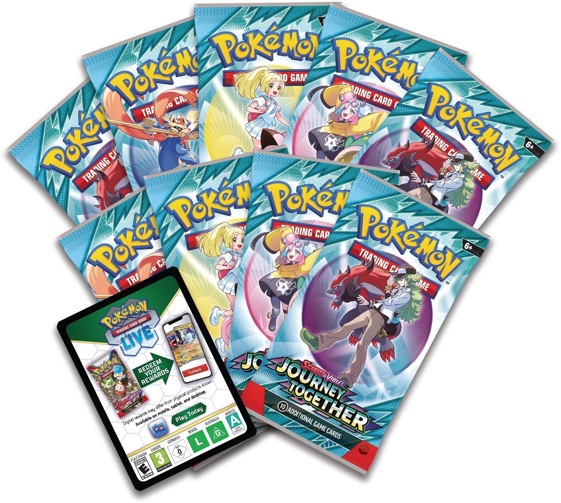 Pokemon TCG: Scarlet & Violet—Journey Together Elite Trainer Box - 7
