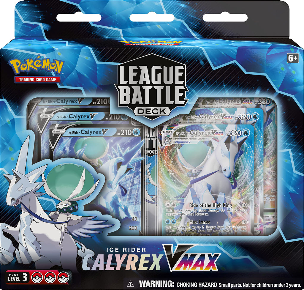 Pokemon Cards: Ice Rider Calyrex VMAX League Battle Deck - 10