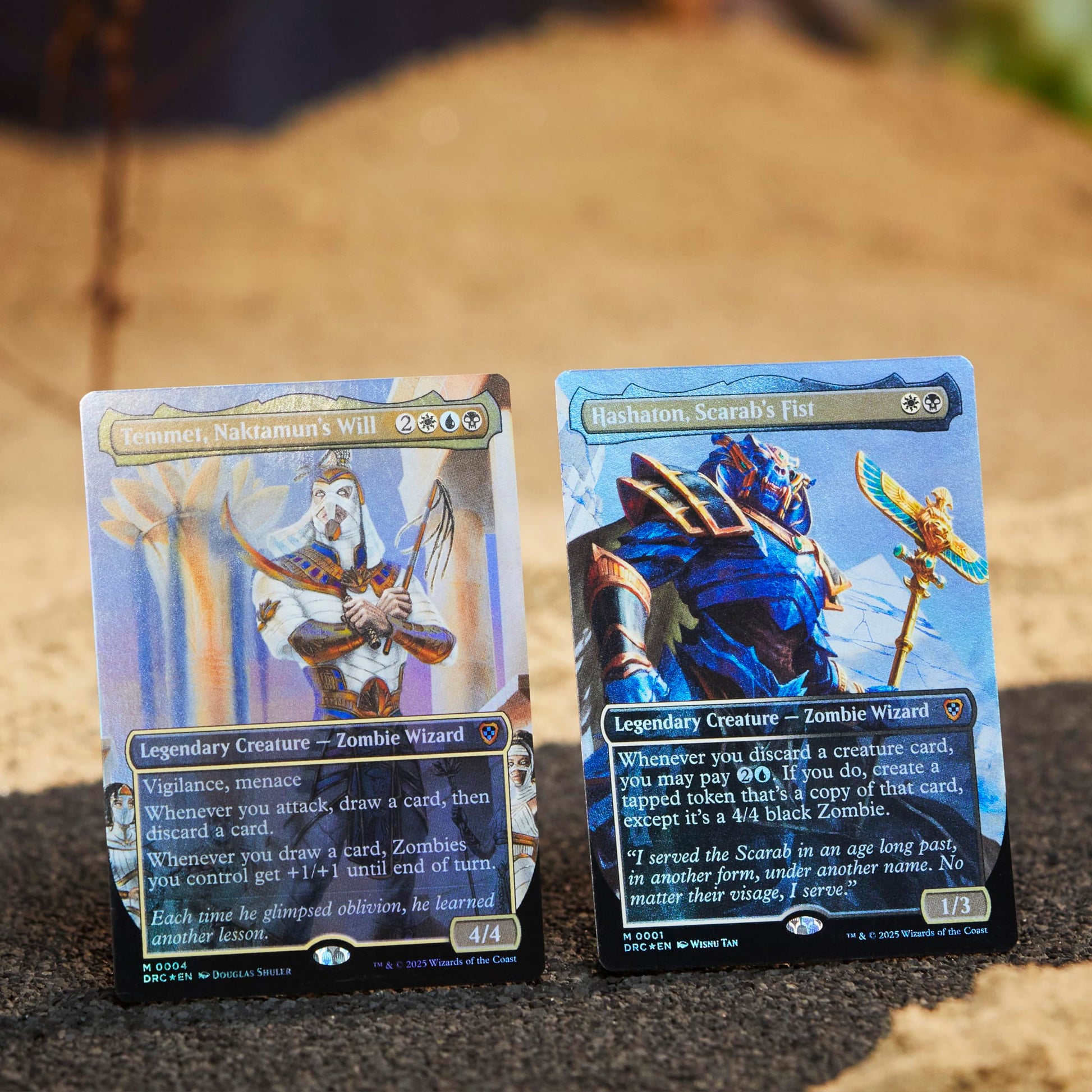 Magic The Gathering Aetherdrift Commander Deck - Eternal Might (100-Card Deck, 2-Card Collector Booster Sample Pack + Accessories) - 5