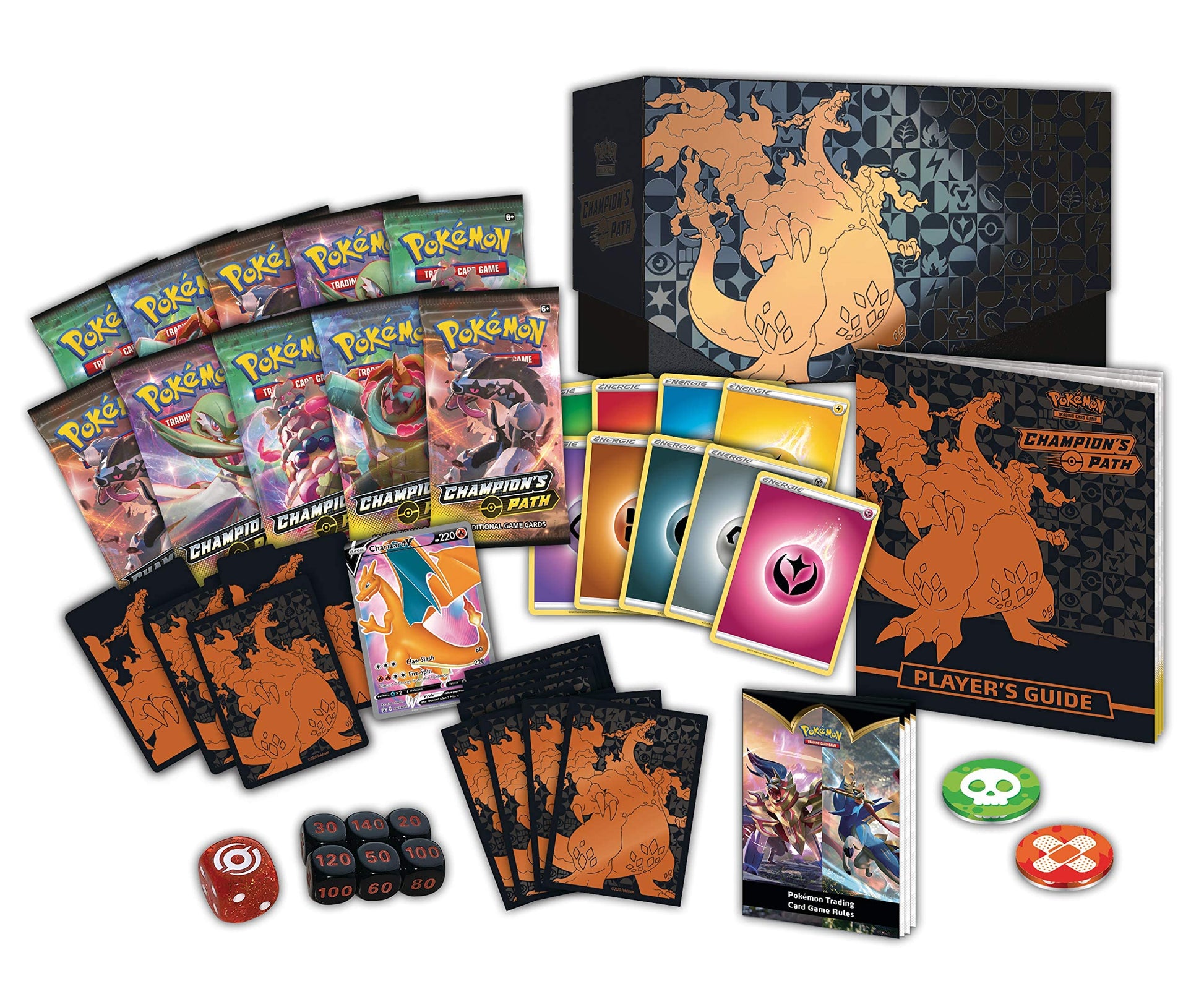 Pokemon TCG: Champion's Path Elite Trainer Box, Multicolor - 3